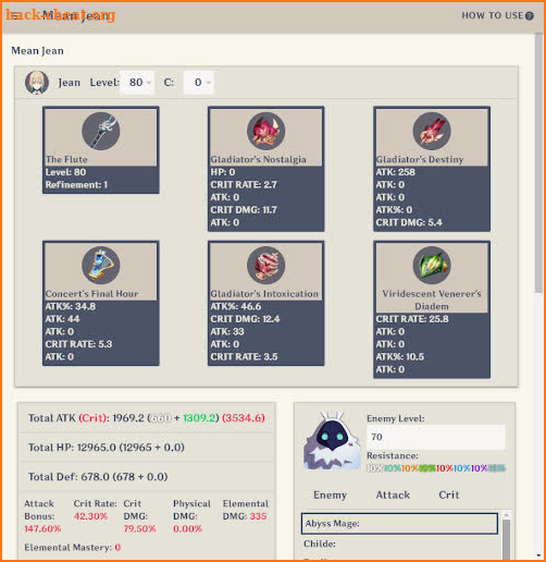 NAGIA: Genshin Impact Tools screenshot