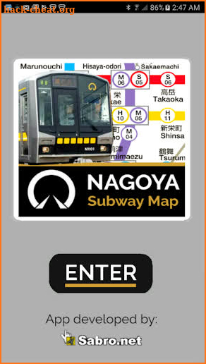 Nagoya Subway Map Offline Upda screenshot