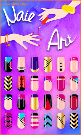Nail Art 3D Satisfying Makeup Game for Girls screenshot