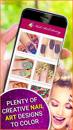 Nail Art Color by Number - Nail Salon Number Color screenshot