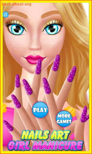 Nail Art Girl Manicure screenshot