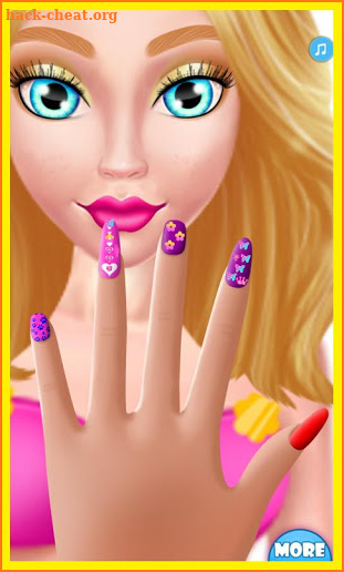 Nail Art Girl Manicure screenshot
