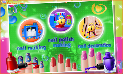 Nail Art Makeup Factory – Girls Fashion Salon screenshot