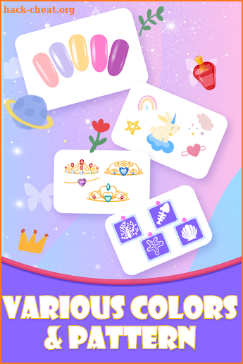 Nail Art Salon for Kids Game screenshot