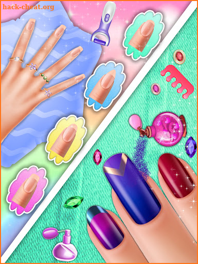 Nail Art Salon Girls Art Games screenshot