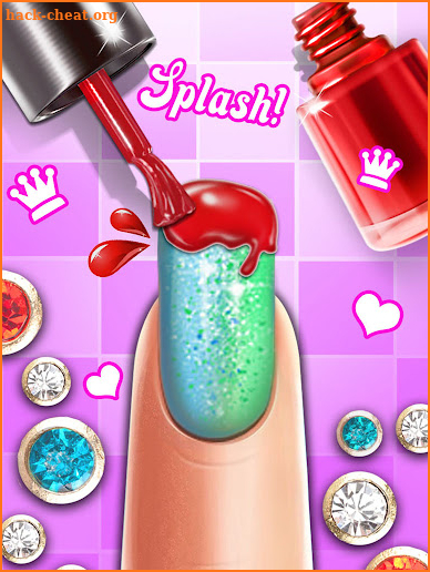 Nail Art Salon Girls Game screenshot