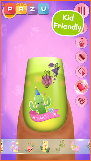 Nail Art Salon - Manicure & jewelry games for kids screenshot