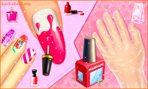 Nail makeup Kit: Fashion doll girls games 2020 screenshot
