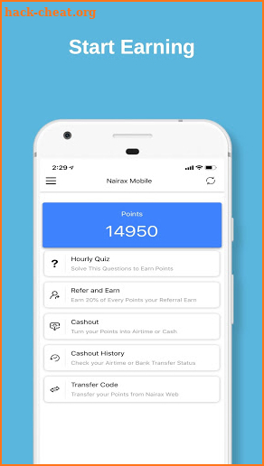 Nairax Mobile screenshot