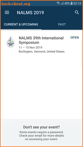 NALMS 2019 Conference screenshot