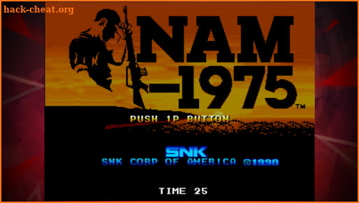 NAM-1975 ACA NEOGEO screenshot