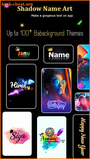 Name Art - Creative Shadow Text Art Maker screenshot
