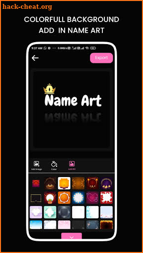Name Art Maker & Text Editor screenshot