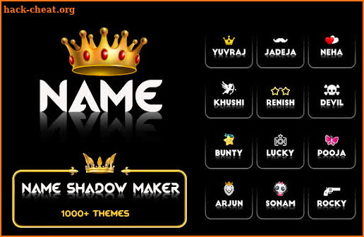 Name Art - Shadow Name Art Maker & Style Text screenshot