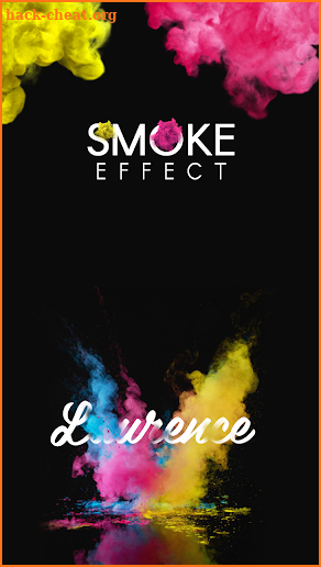 Name Art Smoke Effect screenshot