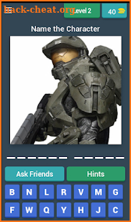 Name the Character Halo screenshot