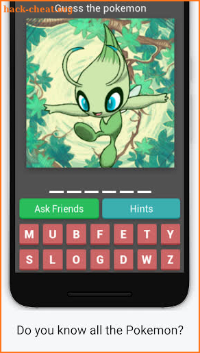 Name the Pokemon - Unofficial Pokemon Quiz Trivia screenshot