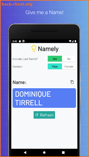 Namely - Name Generator and Ideas screenshot