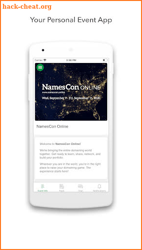 NamesCon Online screenshot