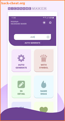 NameStyle : Nickname Generator screenshot