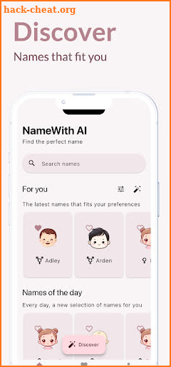 NameWith AI: Find baby names screenshot