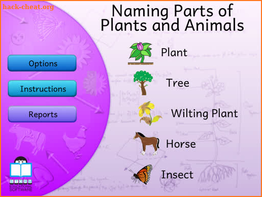 Naming Parts of Plants and Animals screenshot