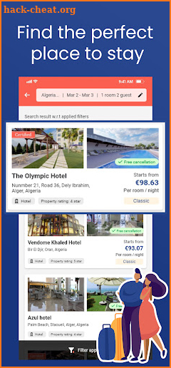 Namlatic Hotel Booking screenshot