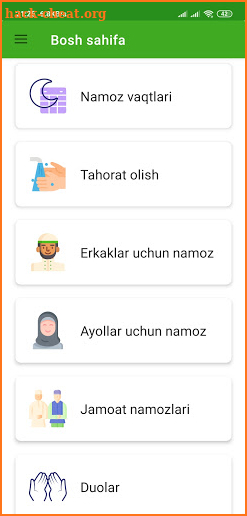 Namoz o'qishni o'rganish screenshot