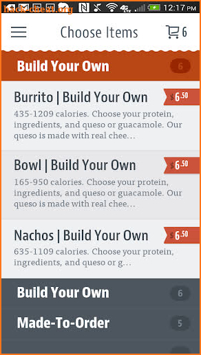 Nando's Burrito and Taco Shop screenshot