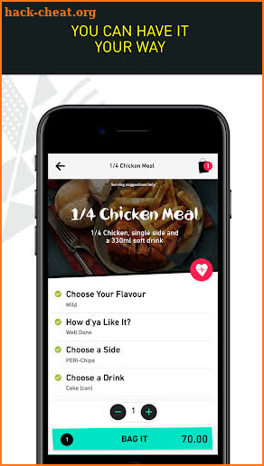 Nando's South Africa: Delivery & Collection screenshot
