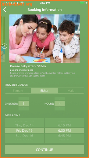 NannyPod : Sitters Nannies Infant Care On-demand screenshot