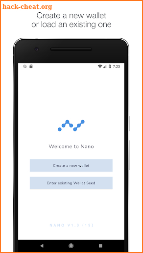 Nano Wallet screenshot