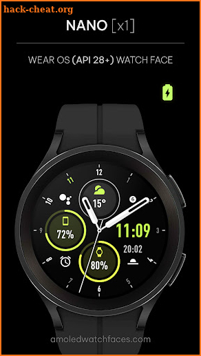 NANO [x1]: Hybrid watch face screenshot