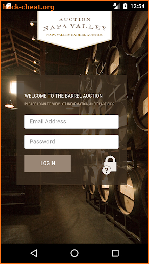 Napa Valley Barrel Auction screenshot