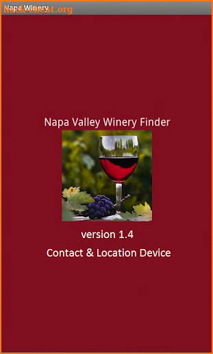 Napa Valley Winery for Tablets screenshot