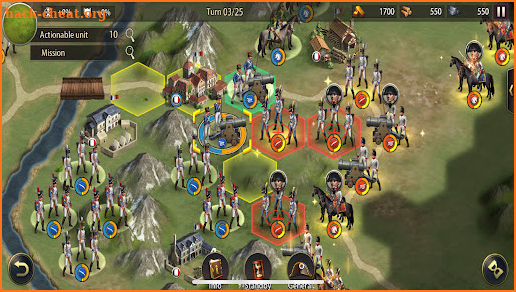Napoleon Empire War: Army Tactical Strategy Games screenshot