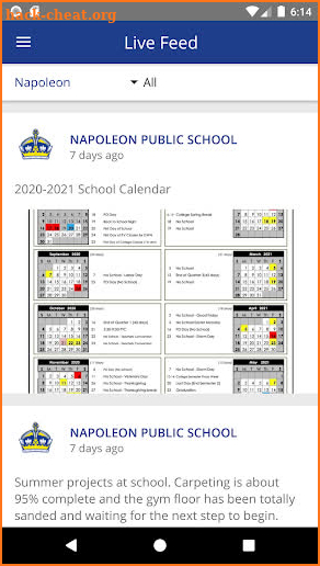 Napoleon Public School, ND screenshot