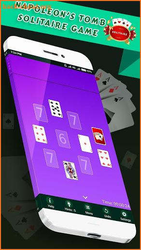Napoleon's Tomb Solitaire - Free Classic Card Game screenshot