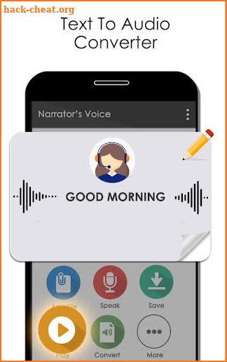 narrator voice text to speech