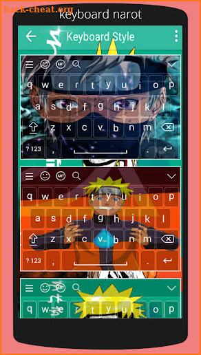 Naruto Keyboard Emoji screenshot
