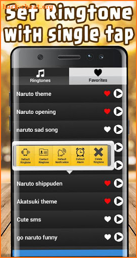 Naruto Ringtones Free screenshot