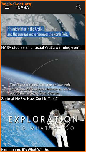 NASA : Science Channel screenshot