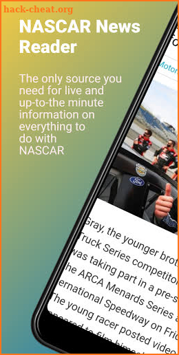 NASCAR News Reader screenshot