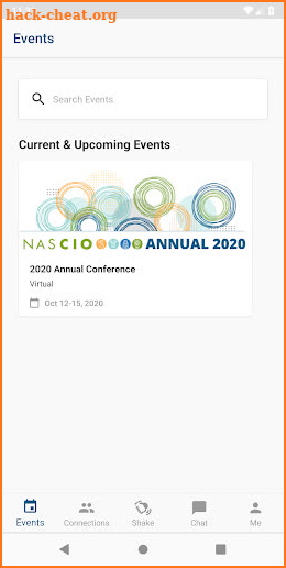 NASCIO Event Hub screenshot