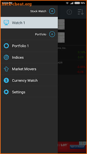 NASDAQ NYSE Stock Market Live screenshot