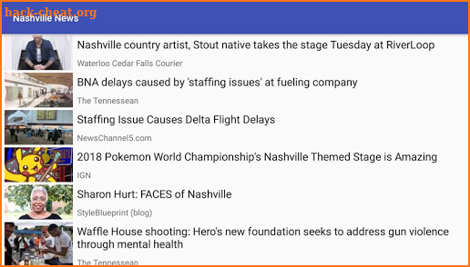 Nashville News screenshot
