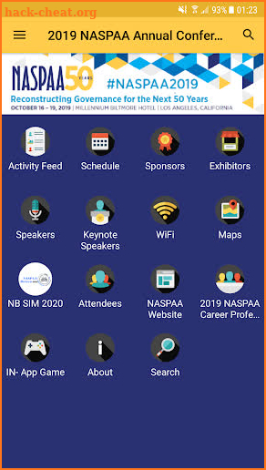 NASPAA Annual Conference screenshot