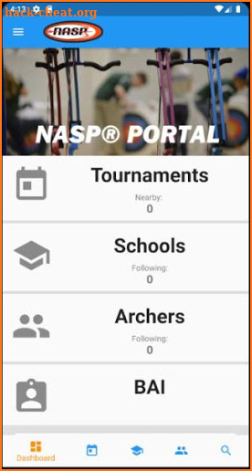 NASP® Portal screenshot