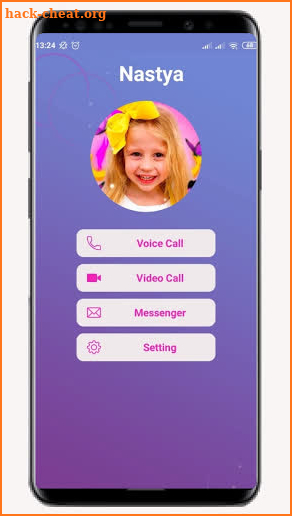 Nastya call you and Chat Simulator Prank screenshot