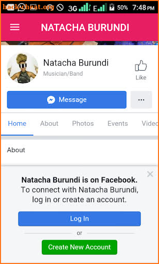 natacha burundi screenshot